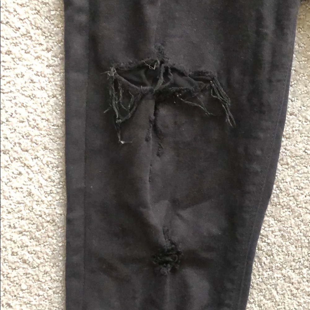 Express jeans distressed jeans leggings mid rise - Picture 5 of 14